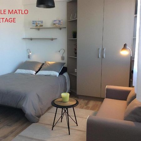 Les Studios Vue Mer Le Matlo Dinard Exterior foto